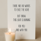 Sympathy Card – Printable Condolence Card – “There Are No Words”